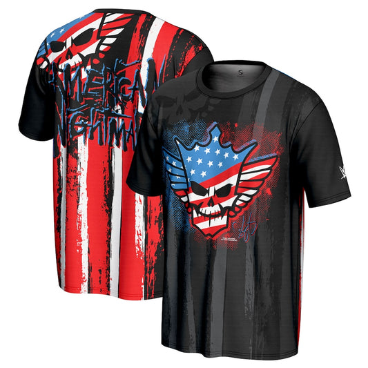 WWE CODY RHODES T SHIRT MENS RED,BLUE,WHITE,BLACK representing CODY RHODES