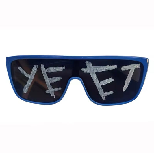 WWE JEY USO YEET GLASSES BLUE representing WWE MAIN EVENT JEY USO